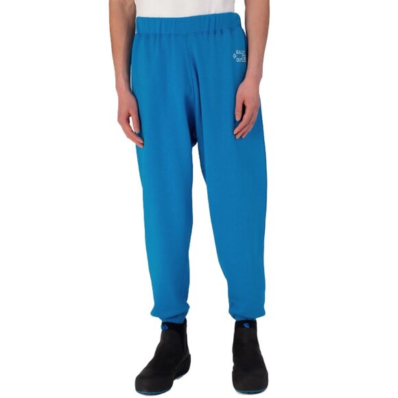 NEW $390 Bally of Switzerland Sweatpants!US 4Turquoise Blue With White Logo